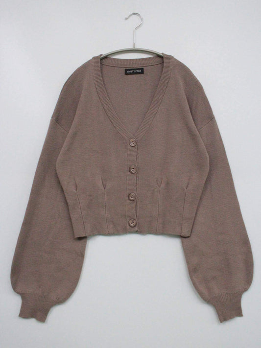 VANITY FACE/カーディガン/ボレロ/トップス/ブラウン/M