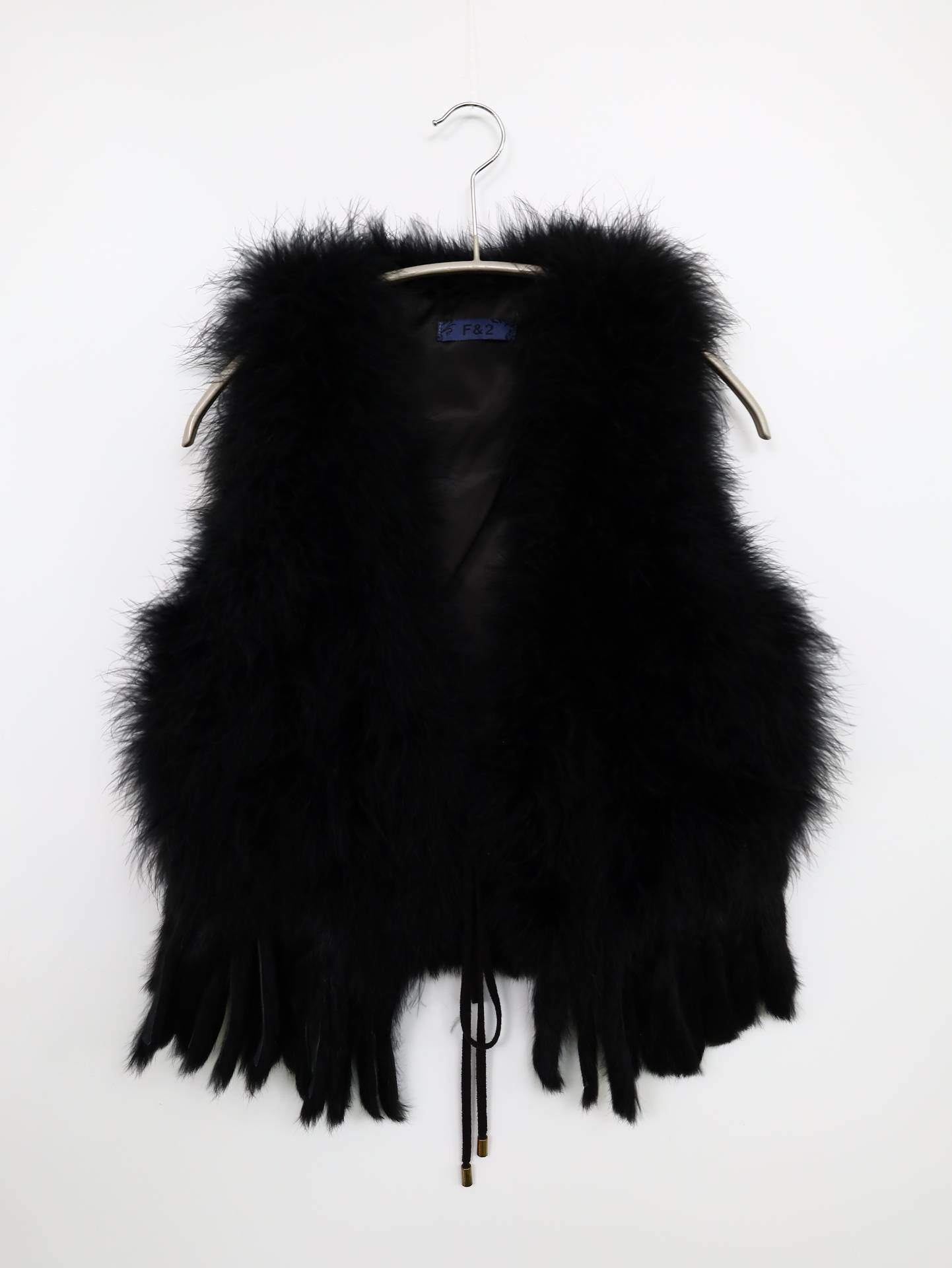 F&2/ベスト/トップス/ブラック/TL