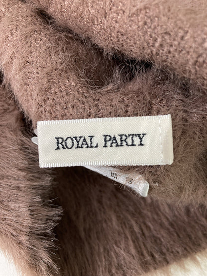 ROYAL PARTY/ロイヤルパーティー/ニット/セーター/トップス/ベージュ/F
