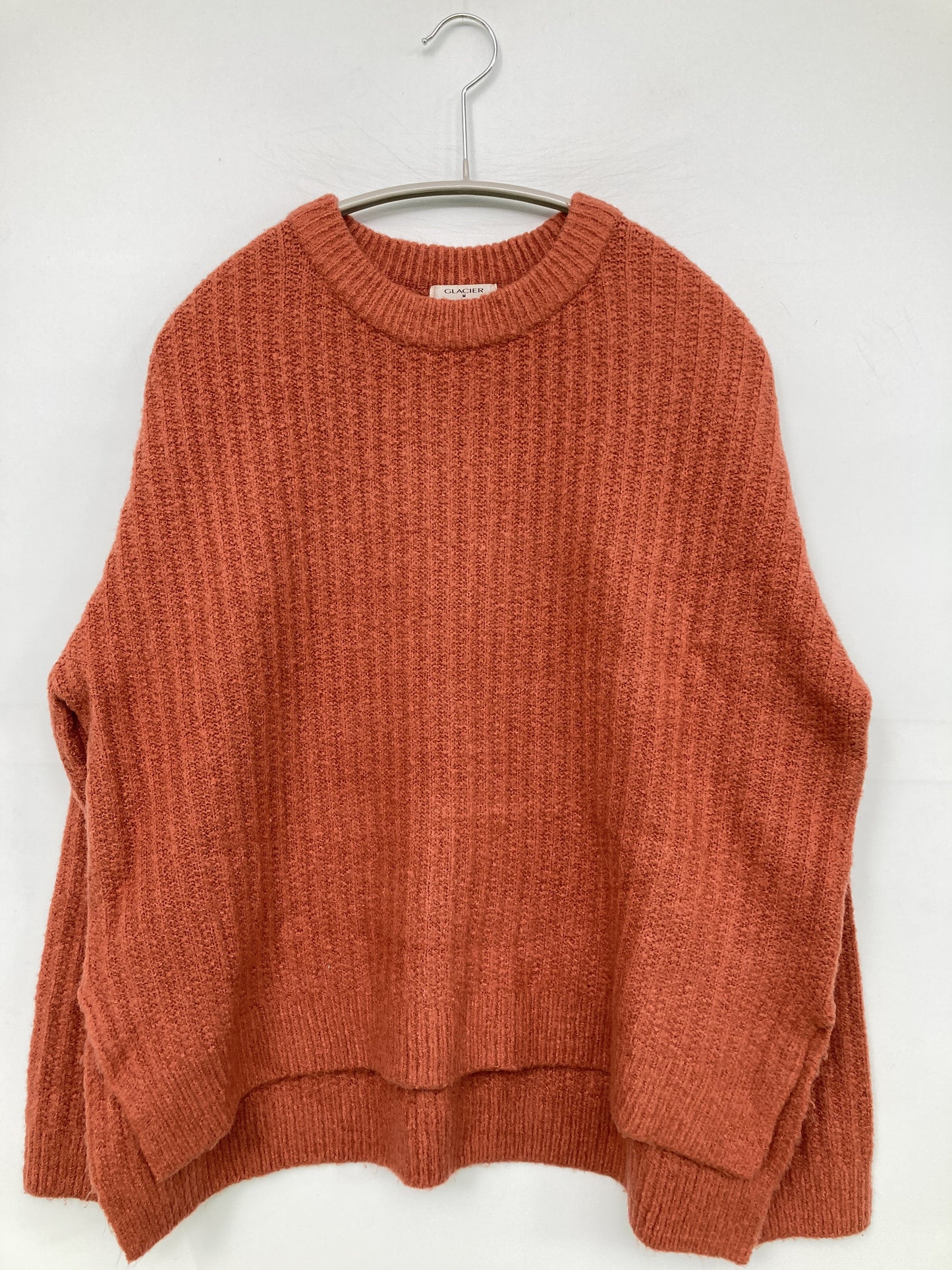 GLACIER/グラシア/ニット/セーター/トップス/ブラウン/M