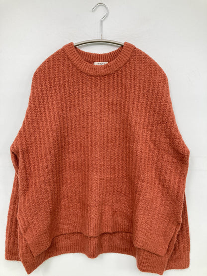 GLACIER/グラシア/ニット/セーター/トップス/ブラウン/M