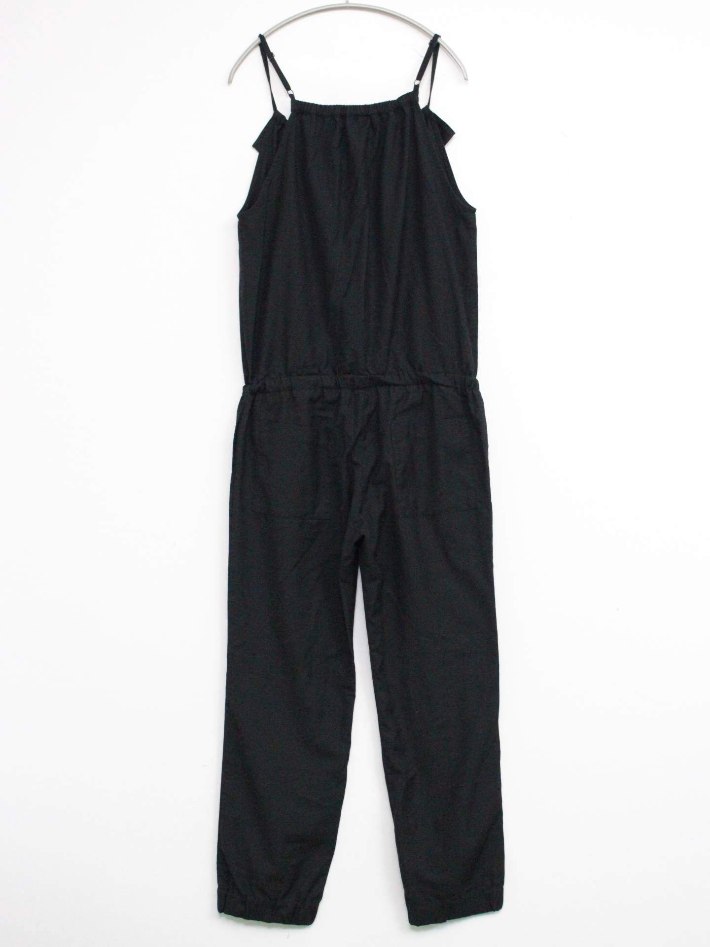 E hyphen world gallery/イーハイフンワールドギャラリー/つなぎ/オールインワン/オールインワン・サロペット/ブラック