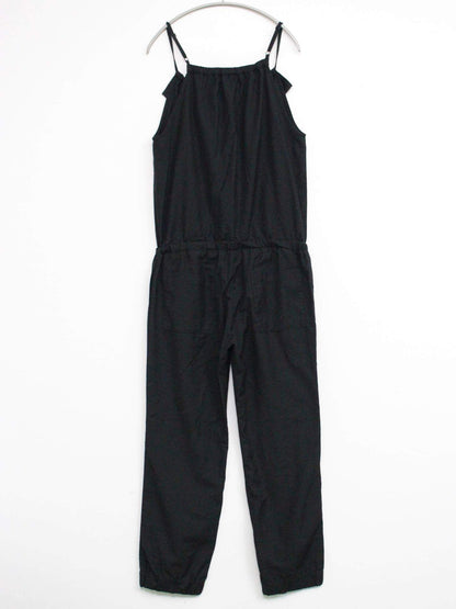 E hyphen world gallery/イーハイフンワールドギャラリー/つなぎ/オールインワン/オールインワン・サロペット/ブラック