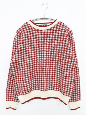 Lady like/レディライク/ニット/セーター/トップス/レッド