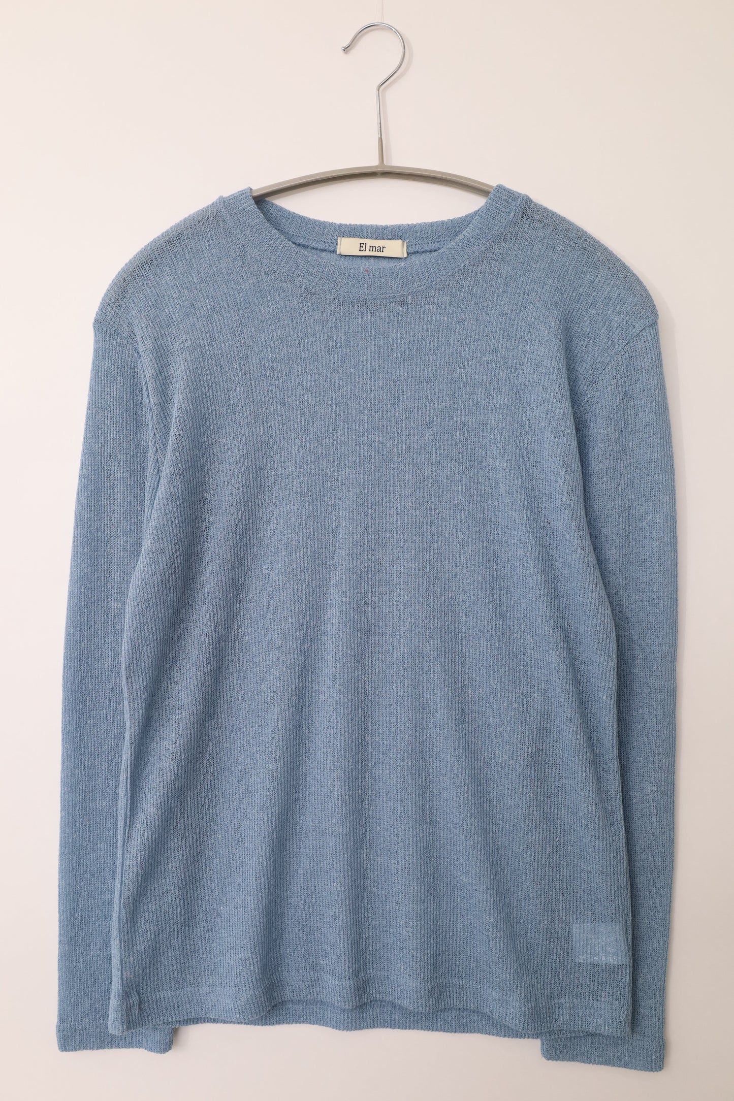 el mar/Tシャツ/カットソー/トップス/スカイブルー/F