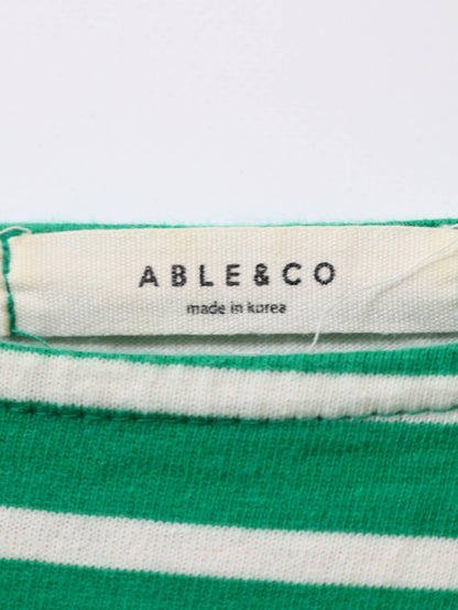 ABLE&CO/Tシャツ/カットソー/トップス/グリーン
