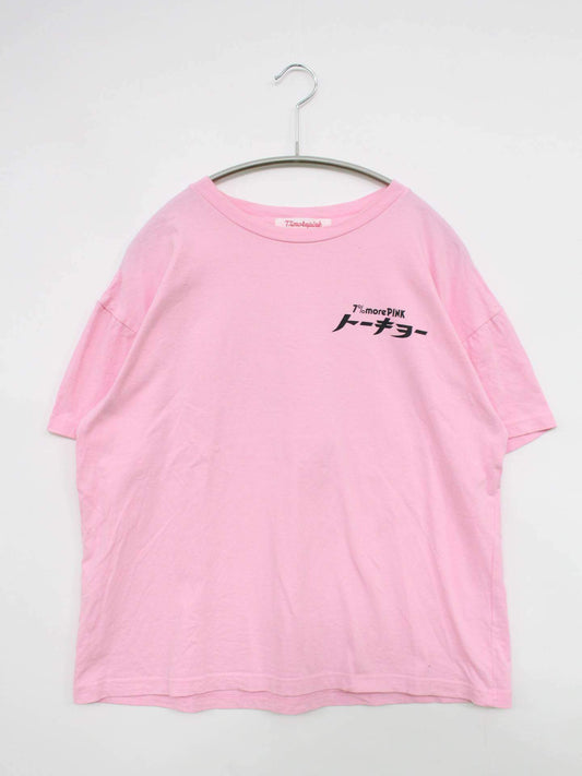 7％motepink/Tシャツ/カットソー/トップス/ピンク/F
