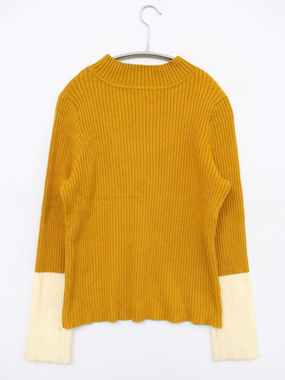 Thevon./ザボン/ニット/セーター/トップス/イエロー/F