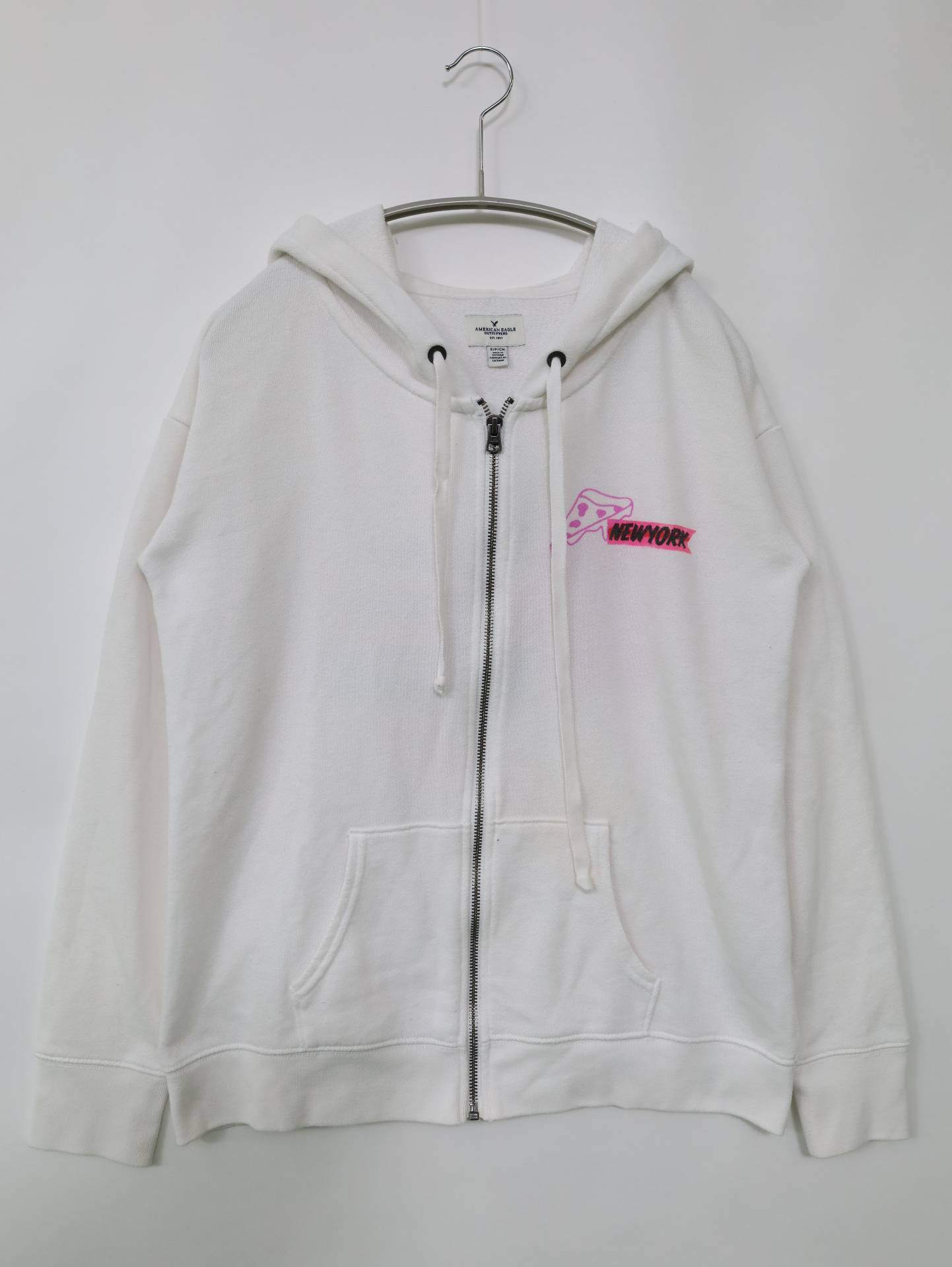 AMERICAN EAGLE/パーカー/トップス/ホワイト/S