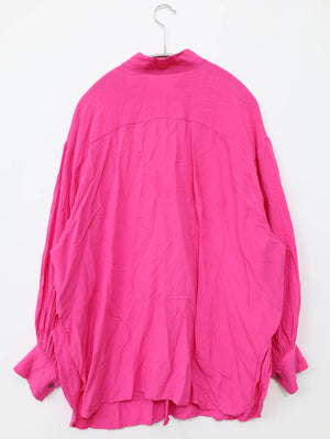 JEANASIS/ジーナシス/シャツ/ブラウス/トップス/ピンク/F