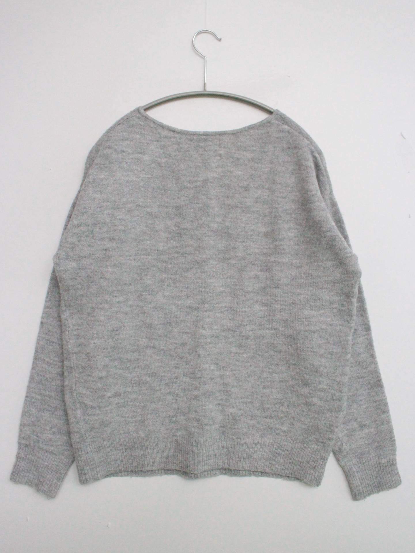 Flow and fixture/ニット/セーター/トップス/グレー/M