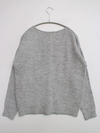 Flow and fixture/ニット/セーター/トップス/グレー/M