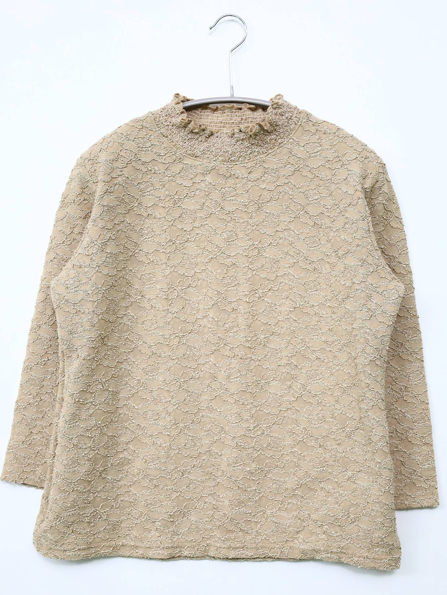 LASE･LASE/Tシャツ/カットソー/トップス/ベージュ/M