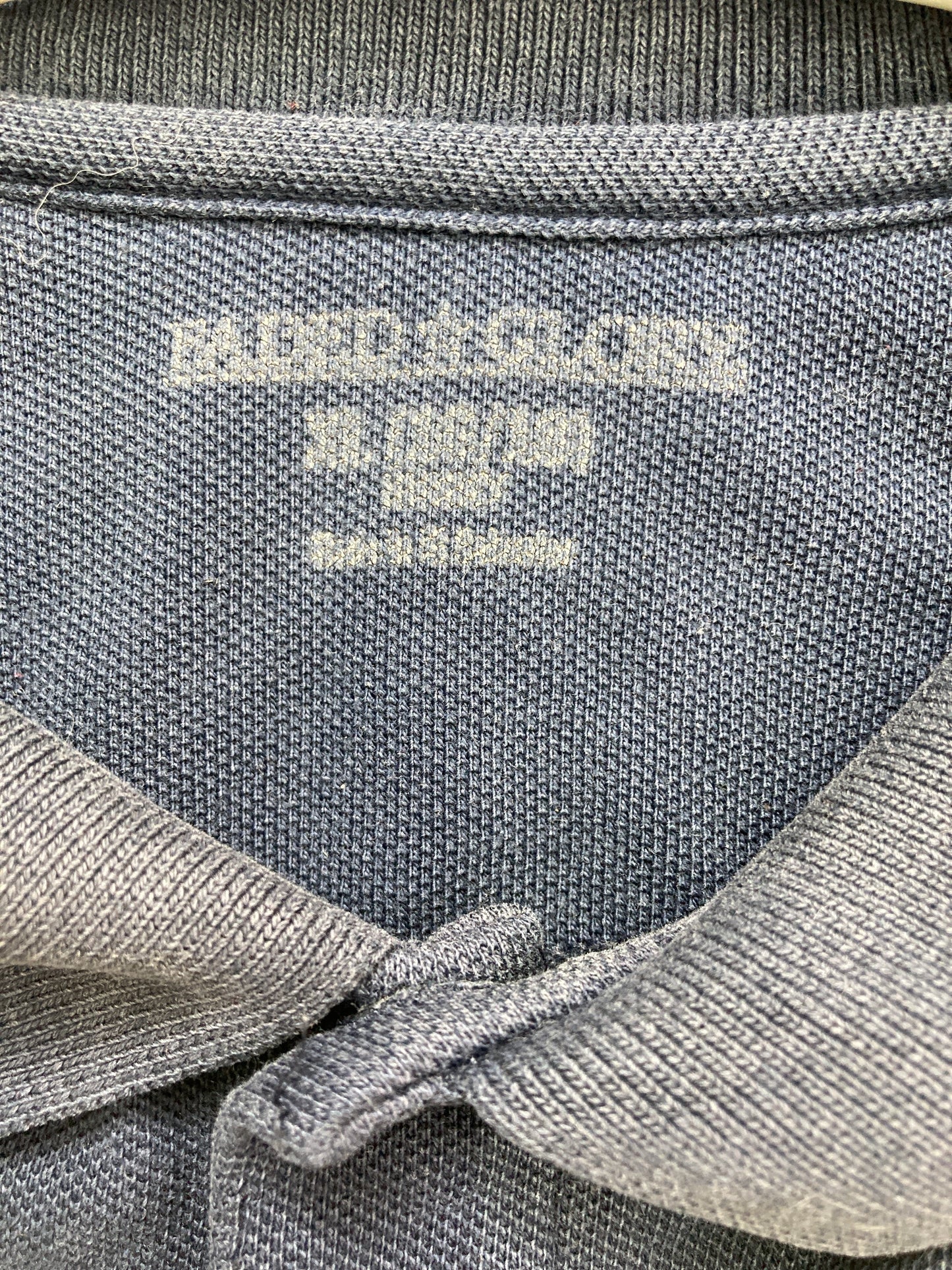 ポロシャツ/トップス/ブラック/XL