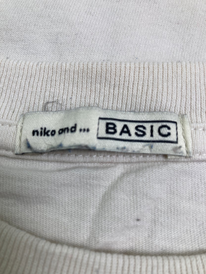 niko and .../ニコアンド/Tシャツ/カットソー/トップス/アイボリー/L