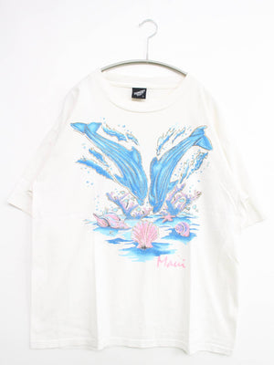 DIAMOND DUST/Tシャツ/カットソー/トップス/ホワイト/L