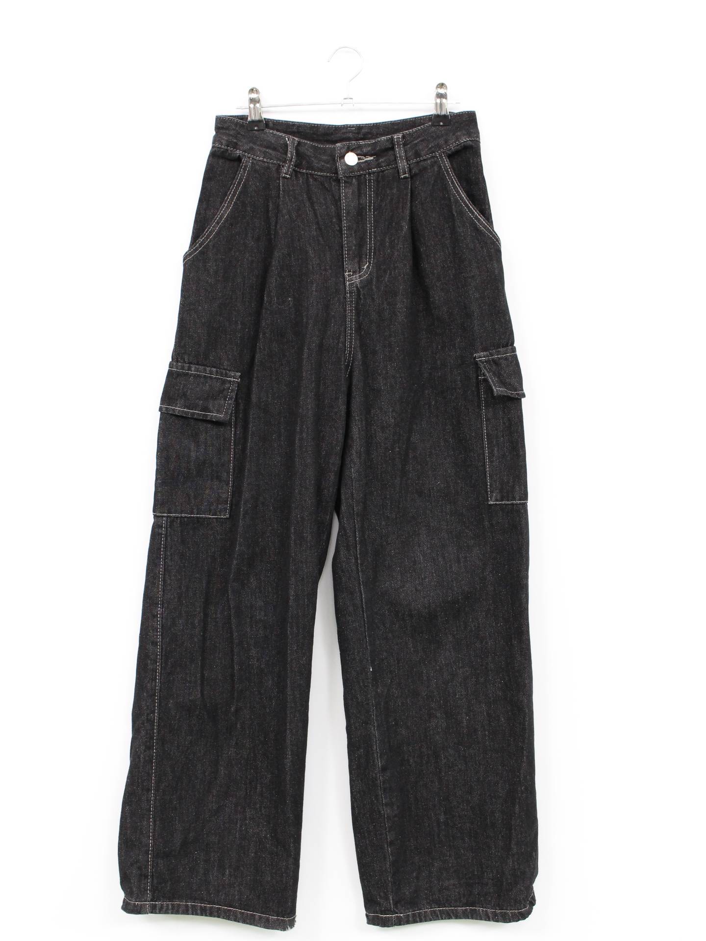 デニムパンツ/パンツ/ブラック/S