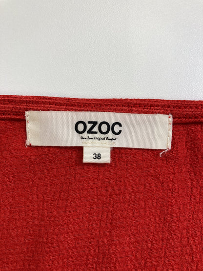 OZOC/オゾック/シャツ/ブラウス/トップス/レッド/38