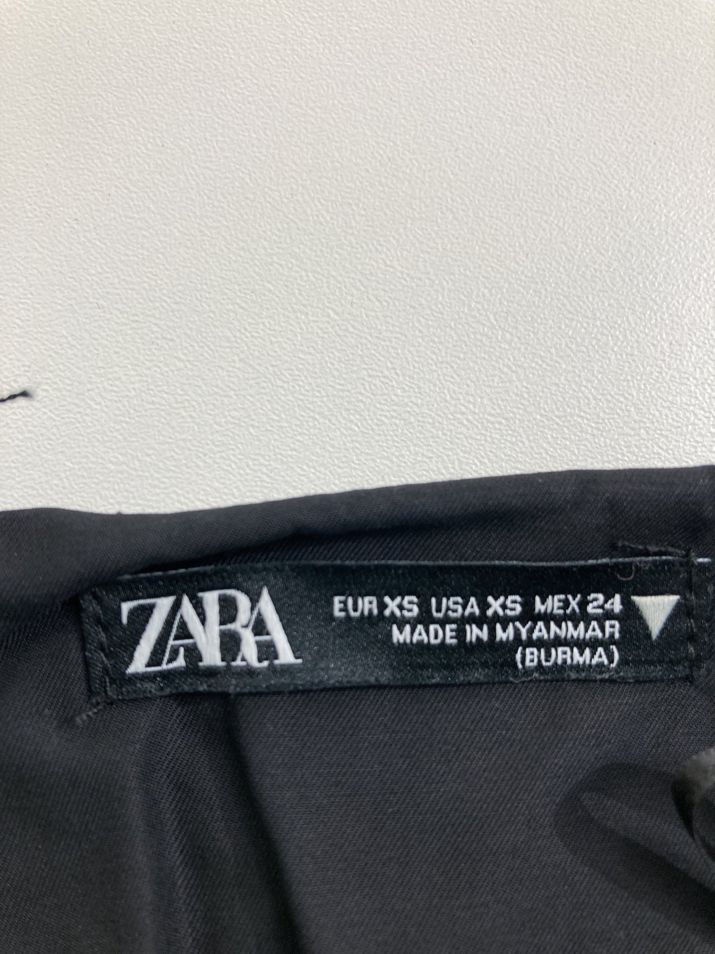 ZARA/ザラ/ショート/ミニスカート/スカート/ブラック/EUR XS/USA XS/MEX 24