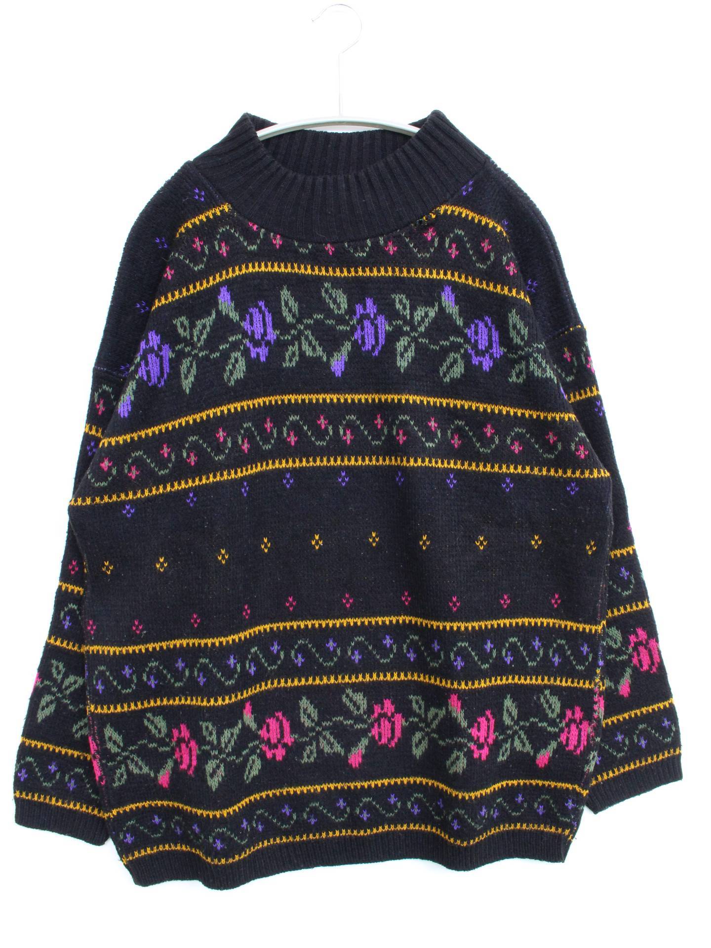 UNITED SWEATERS of AMERICA/ニット/セーター/トップス/ブラック