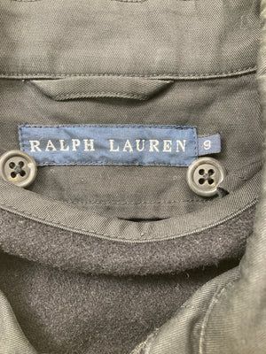 Ralph Lauren/ラルフローレン/ステンカラーコート/ジャケット/アウター/ブラック/9