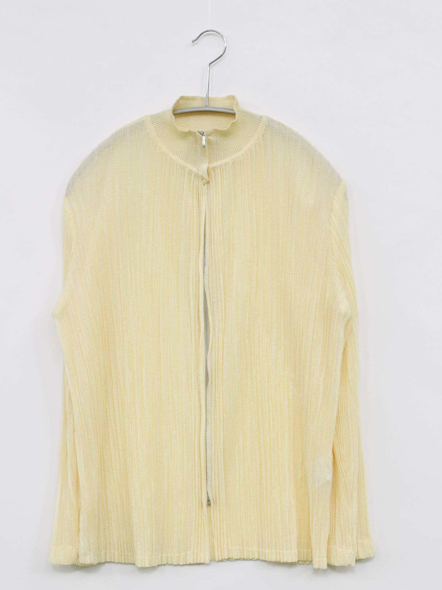 Sousbois/カーディガン/ボレロ/トップス/イエロー/L