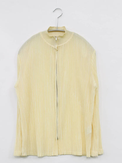 Sousbois/カーディガン/ボレロ/トップス/イエロー/L