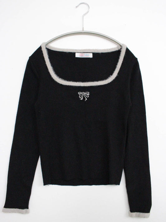 ampm/ニット/セーター/トップス/ブラック