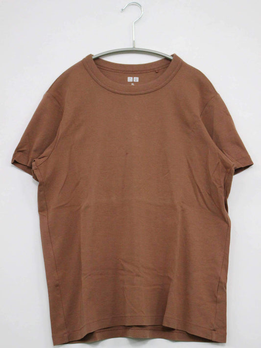 UNIQLO U/Tシャツ/カットソー/トップス/ブラウン/XL