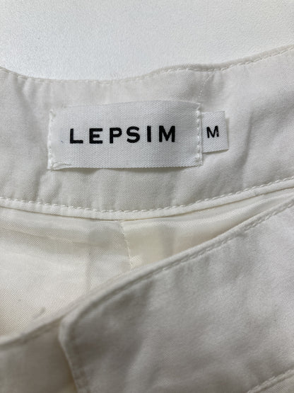 LEPSIM/レプシィム/スラックス/パンツ/ホワイト/M