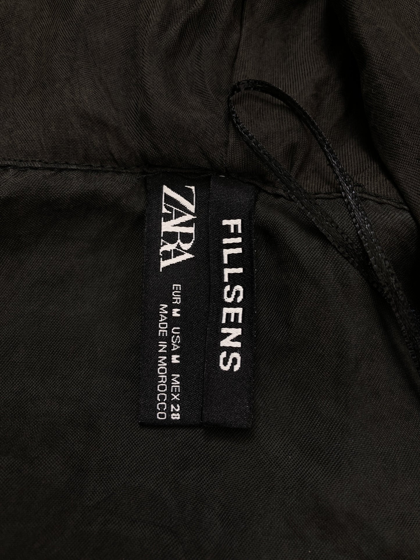 ZARA/ザラ/シャツ/ブラウス/トップス/ブラック/M