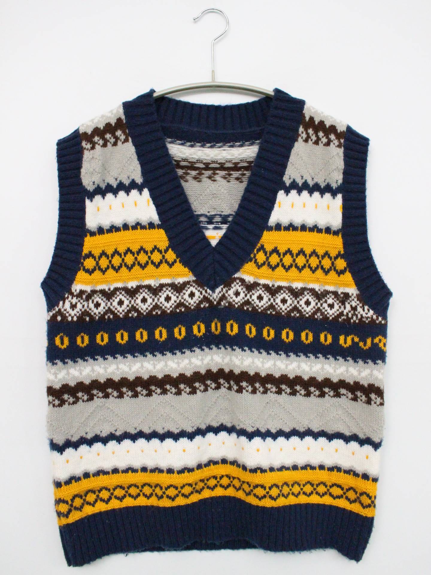 SONA/ソナ/ベスト/トップス/ネイビー