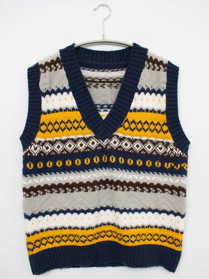 SONA/ソナ/ベスト/トップス/ネイビー