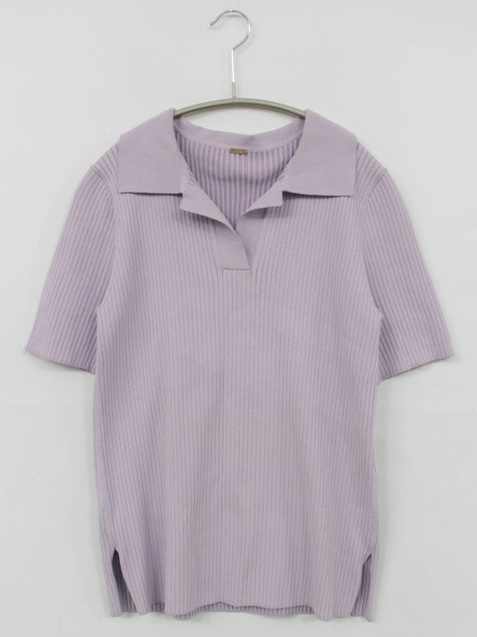 mila owen/ニット/セーター/トップス/パープル/0