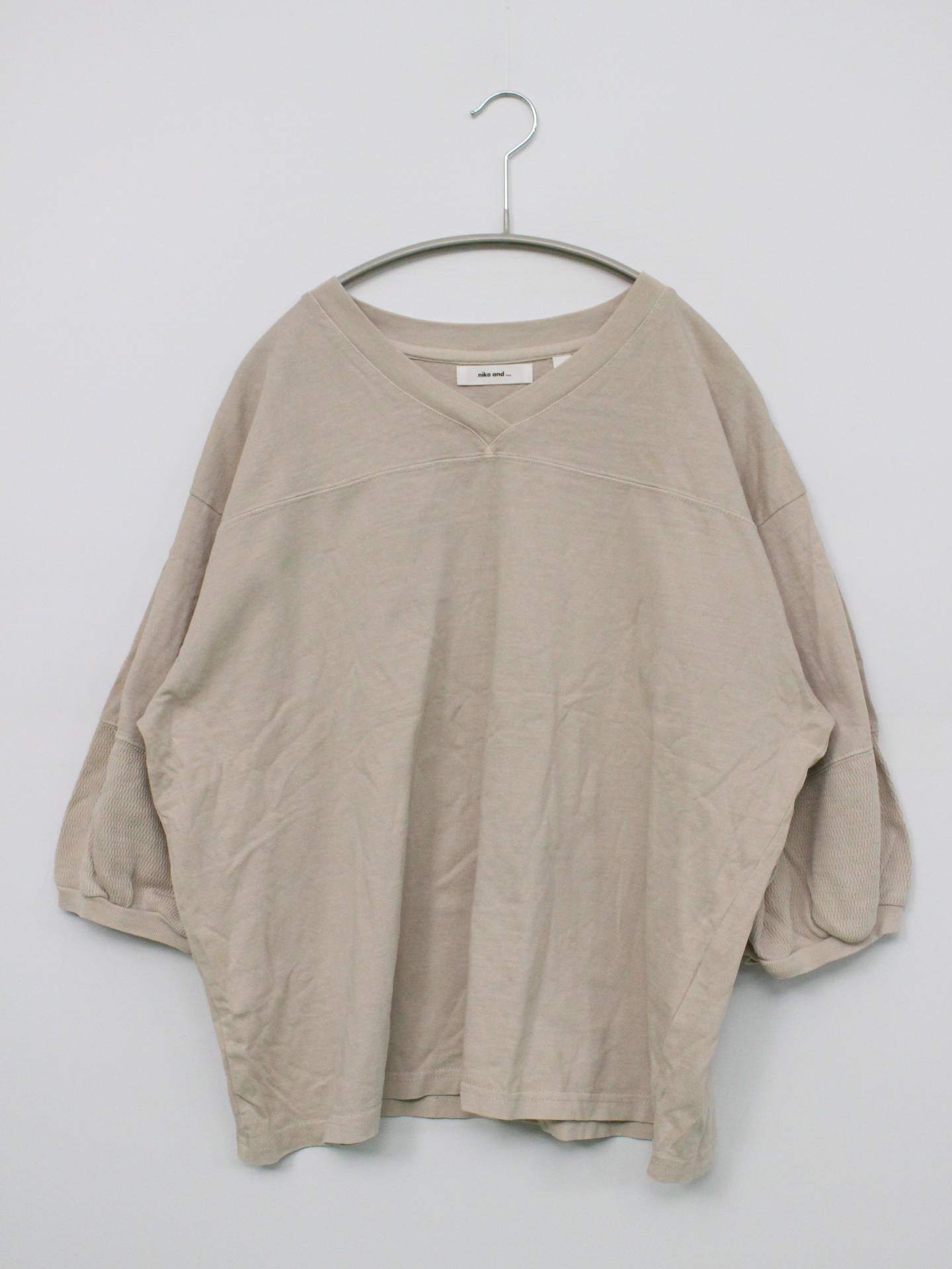 niko and .../ニコアンド/Tシャツ/カットソー/トップス/ベージュ/4