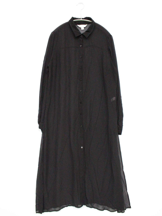 decree/シャツワンピース/ワンピース/ドレス/ブラック/L