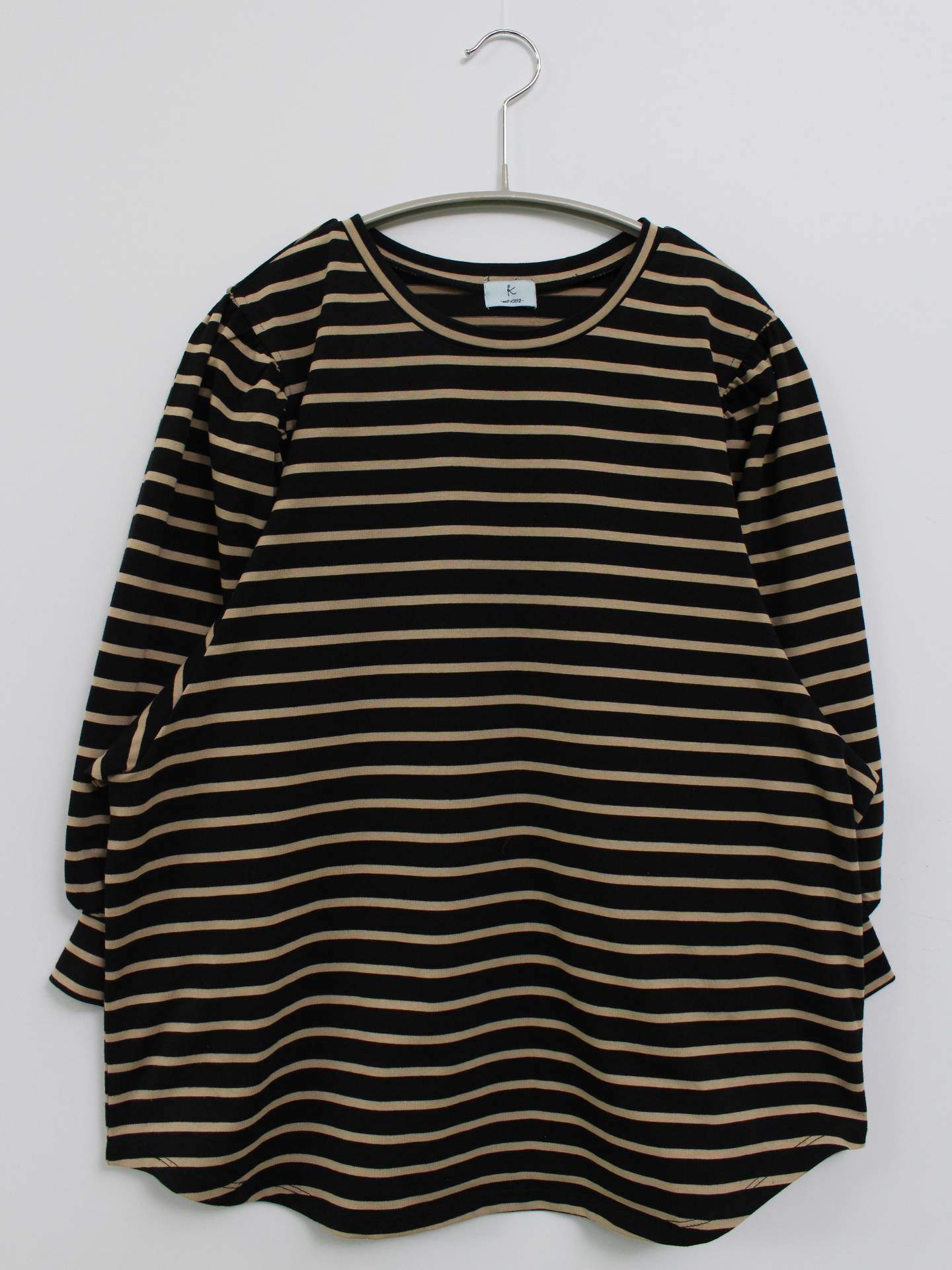 KUMIKYOKU/Tシャツ/カットソー/トップス/ブラック/B90-94　T160-166