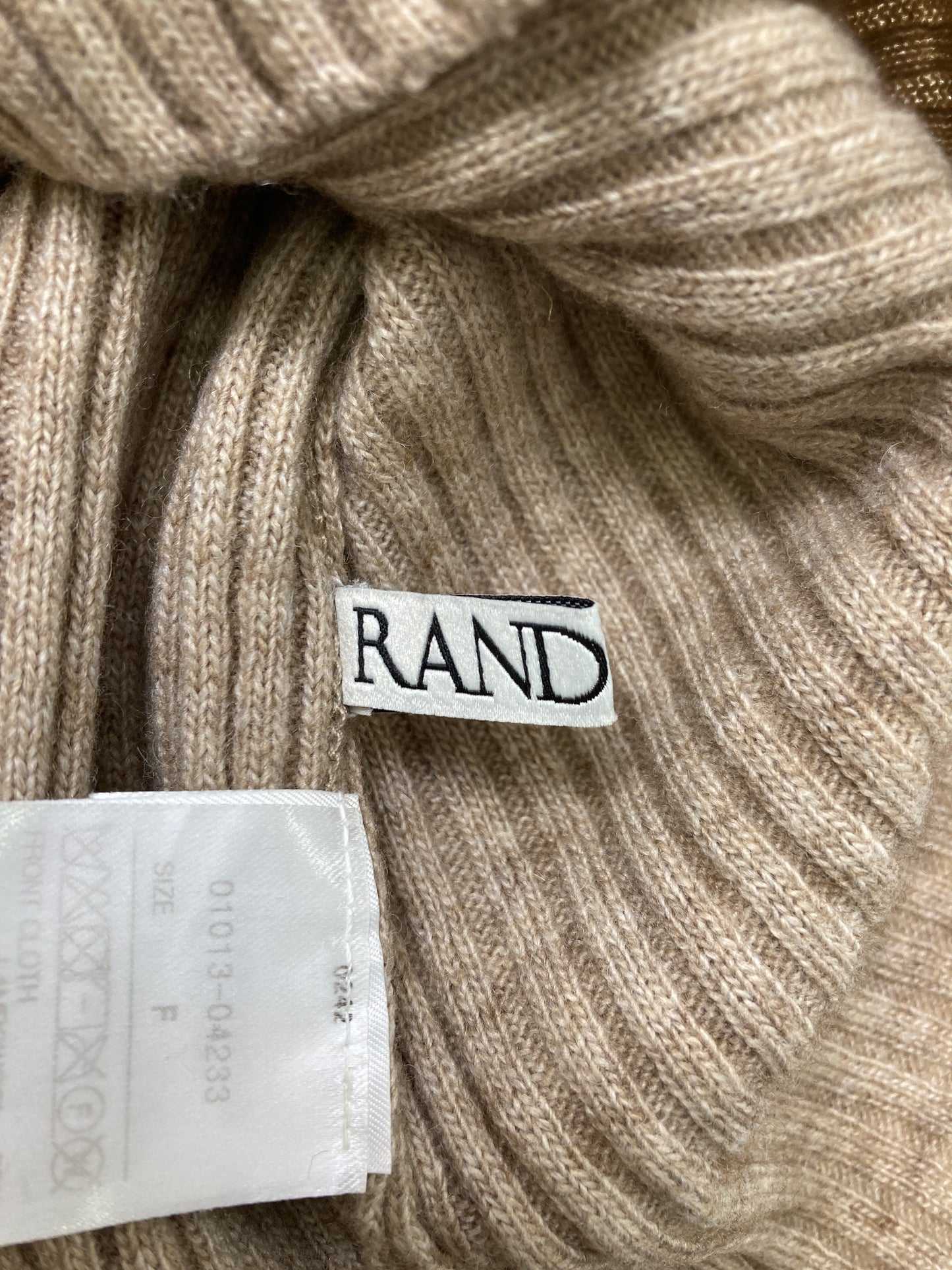 RANDEBOO/ランデブー/ニット/セーター/トップス/ベージュ/F