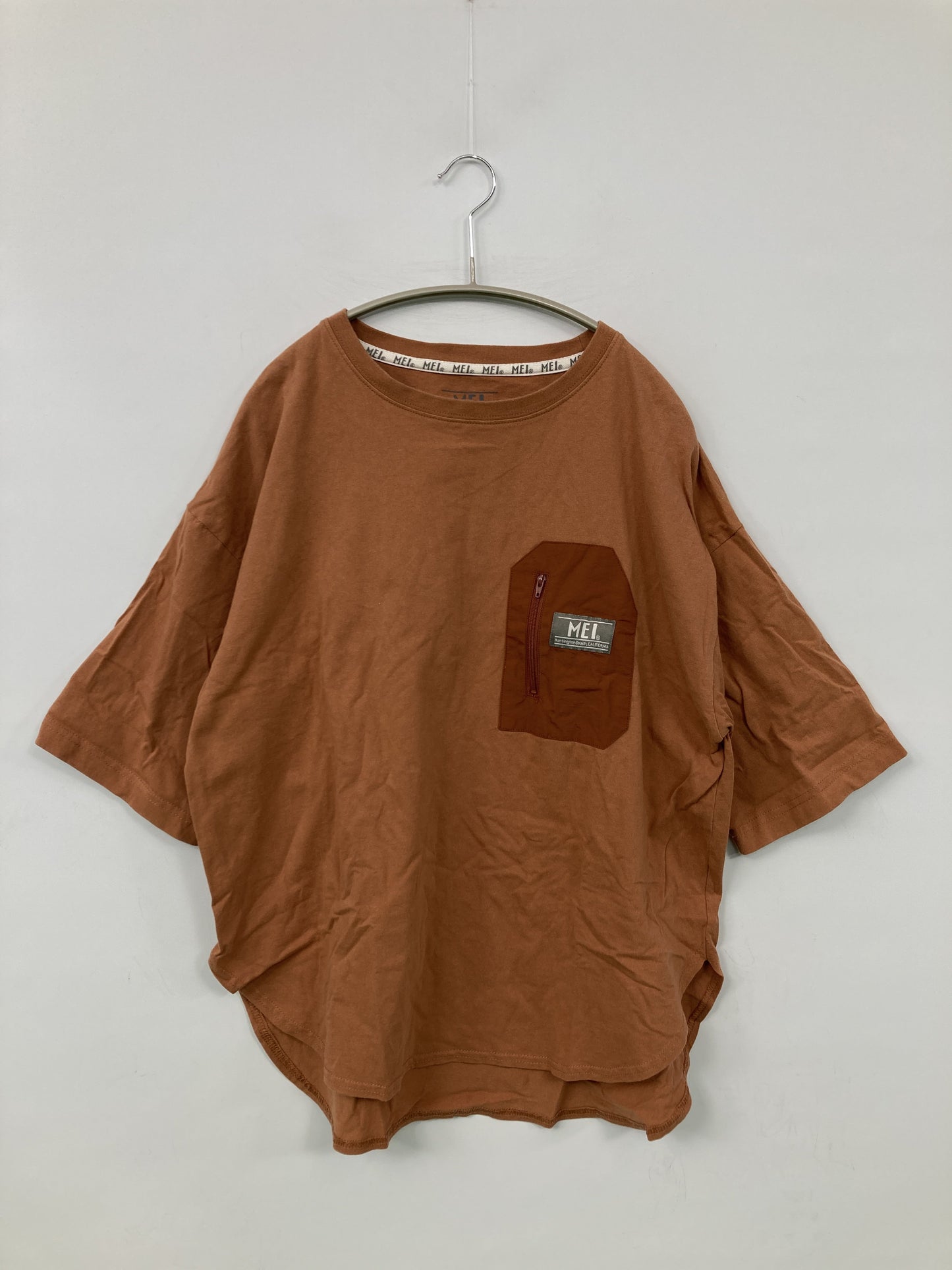 MEI/メイ/Tシャツ/カットソー/トップス/ブラウン/F