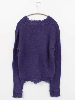 Magic Yous/ニット/セーター/トップス/パープル/L