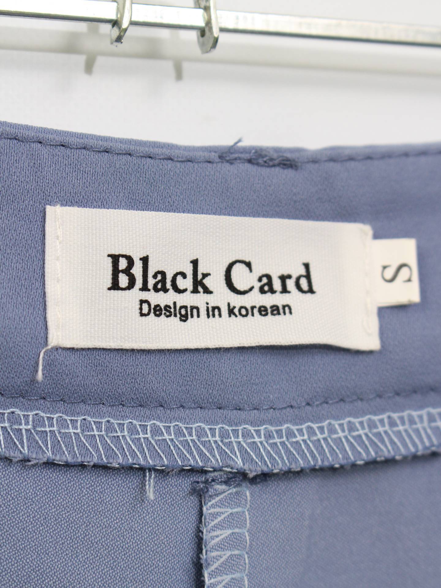 Black Card/スラックス/パンツ/スカイブルー/S