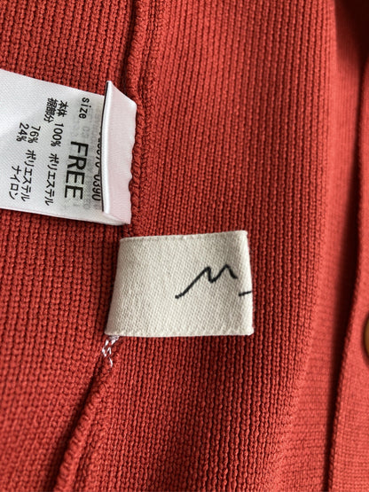 m//エムスラッシュ/ベスト/トップス/レッド/FREE