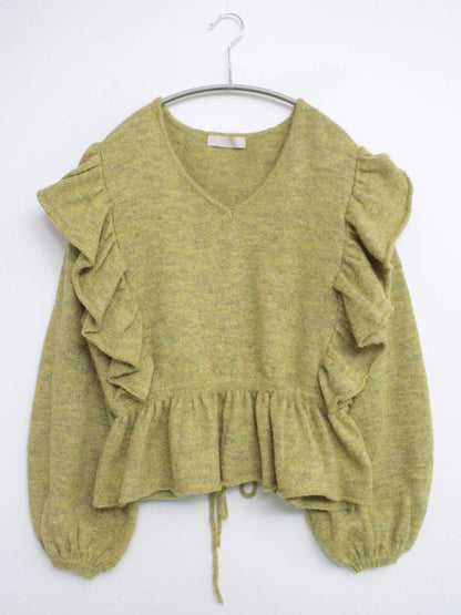 FREE'S MART/フリーズマート/ニット/セーター/トップス/イエロー/FR