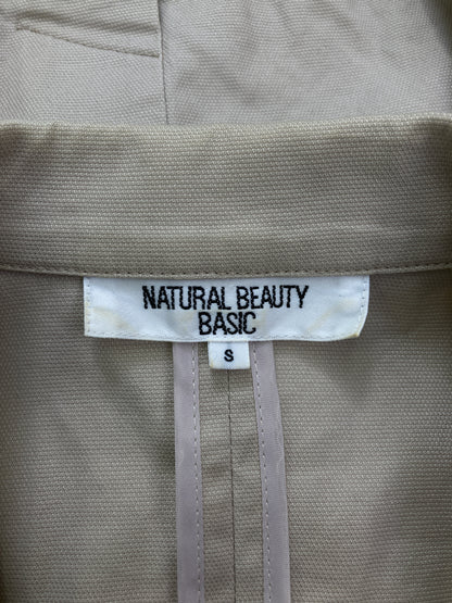 NATURAL BEAUTY BASIC/ナチュラルビューティーベーシック/テーラードジャケット/ジャケット/アウター/ベージュ/S