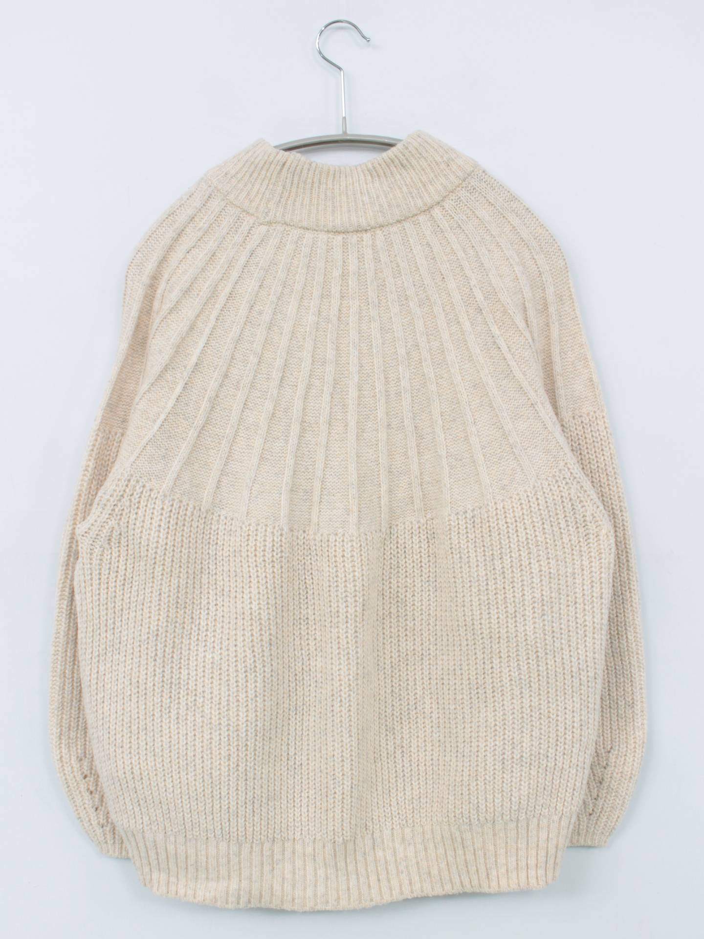 ニット/セーター/トップス/アイボリー/M