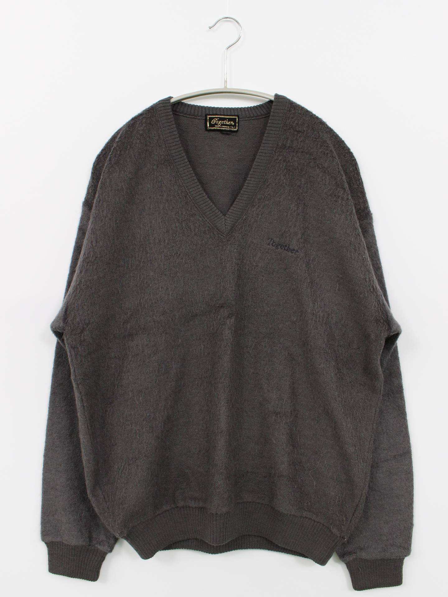 Together/トゥゲザー/ニット/セーター/トップス/グレー/L