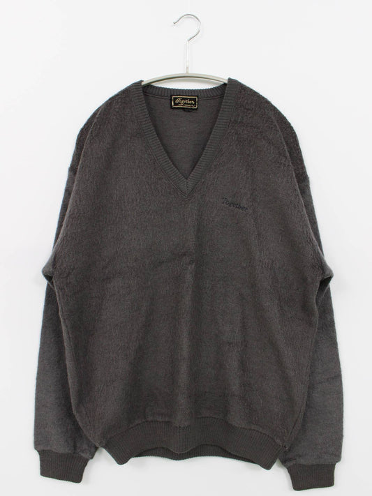 Together/トゥゲザー/ニット/セーター/トップス/グレー/L