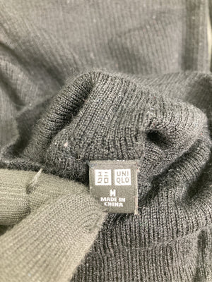 UNIQLO/ユニクロ/ニット/セーター/トップス/ブラック/M