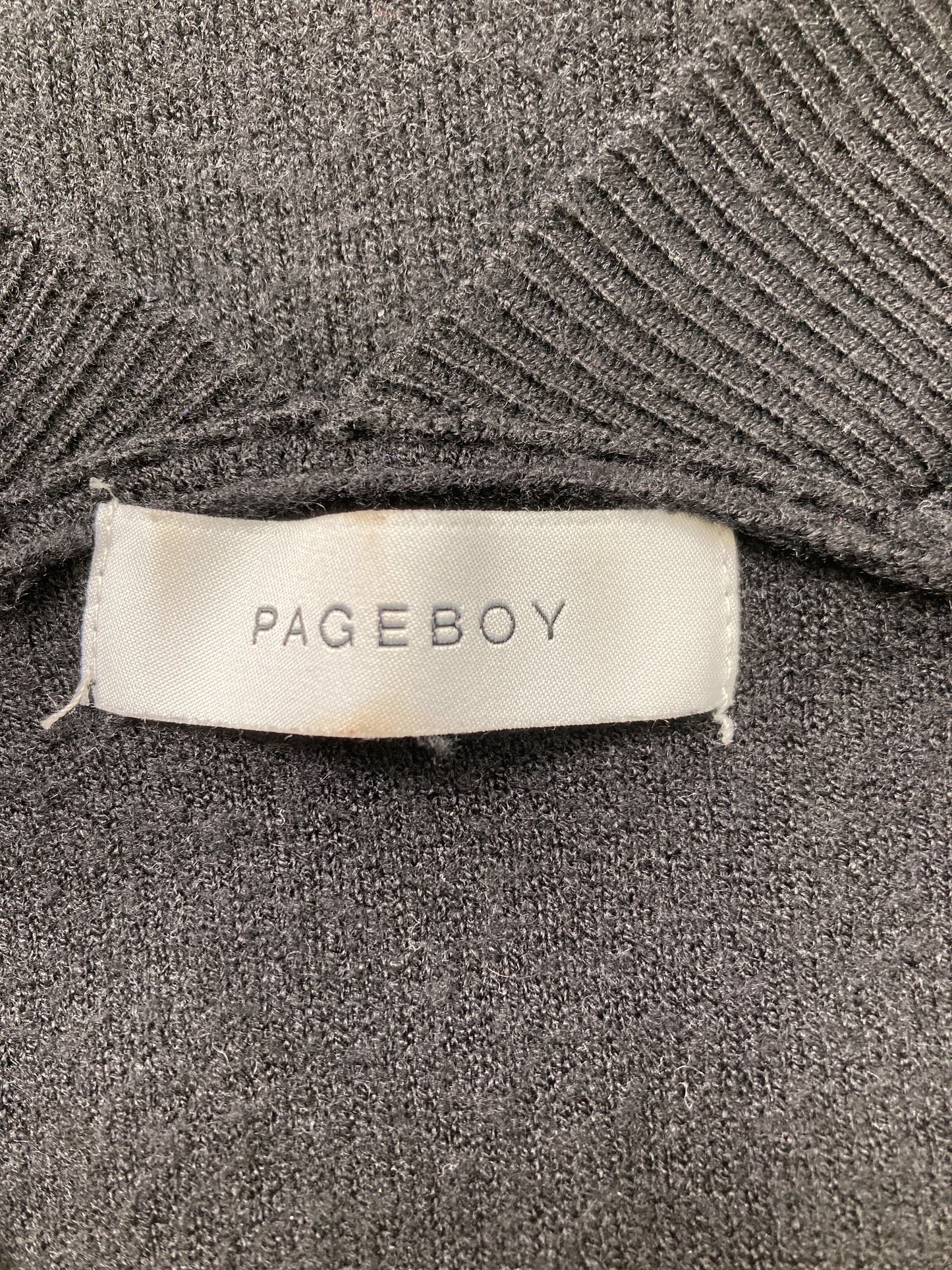 PAGE BOY/ページボーイ/ニット/セーター/トップス/ブラック/F