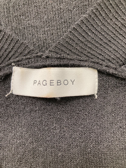 PAGE BOY/ページボーイ/ニット/セーター/トップス/ブラック/F